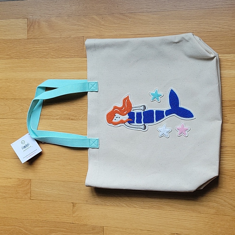 NWT hanna andersson mermaid tote